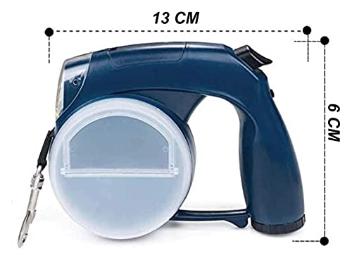 Laisse for chien rétractable pour stopper les nœuds de promenade