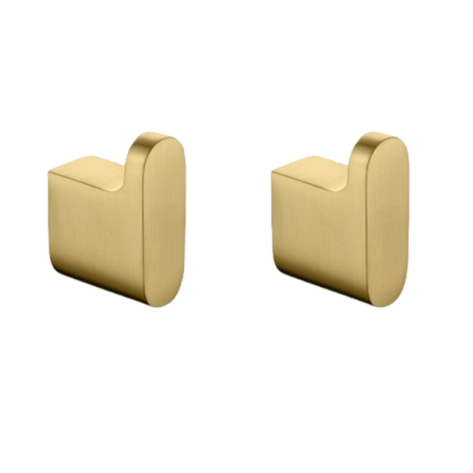 Ensemble d'accessoires de salle de bain or brossé 4 pièces