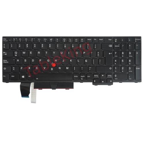 Clavier de rechange rétroéclairé Lenovo Thinkpad L15 Gen 1 Gen 2 Espagne Latine