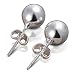 Produktbild Sterling Silber 925 Ohrstecker 0,7 cm Kleine Ball Ohrstecker vergoldet