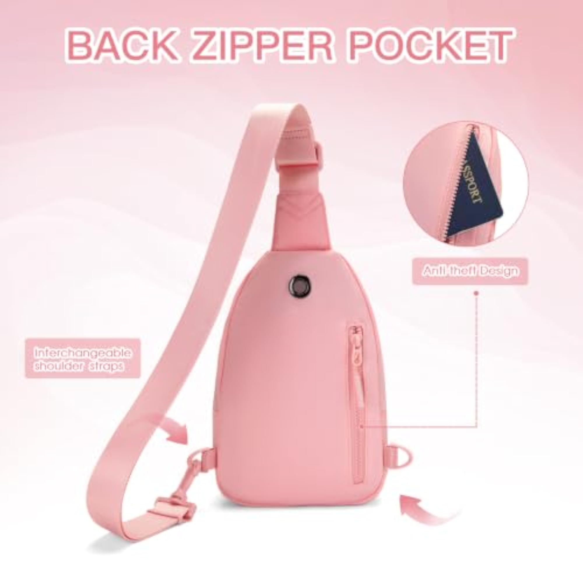Birthday Gifts Small Initial Sling Bag for Girls