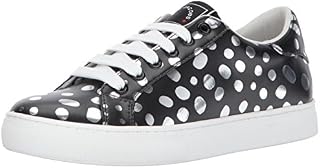 Marc Jacobs Women's Empire Low Top Sneaker, Dark Silver, 37 M EU