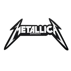Unbekannt Metallica – Shaped Logo [Patch/Patch] Metallica Patch !!, zwart, S