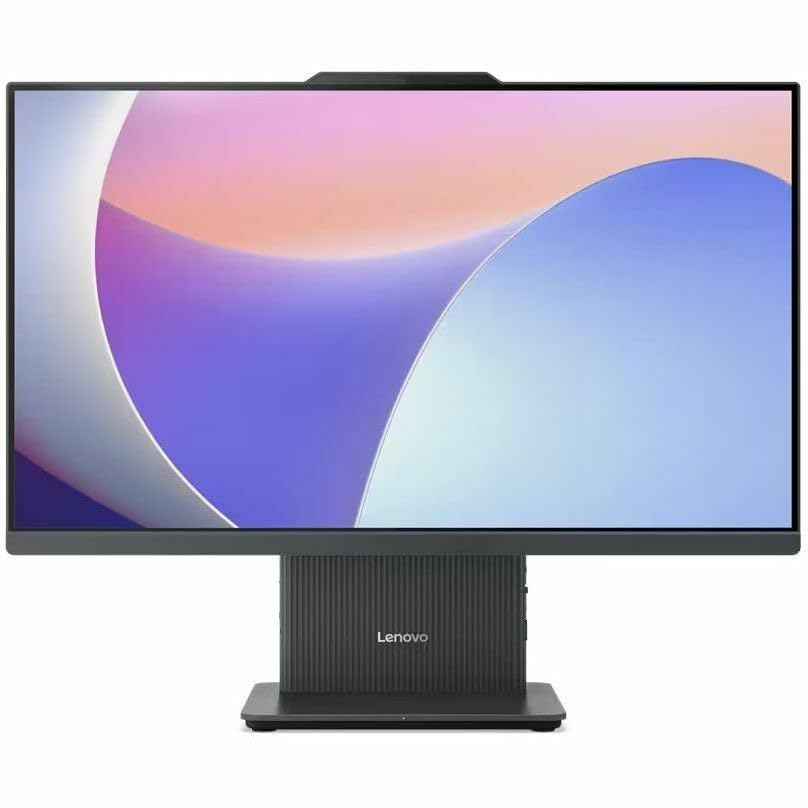 Image of Lenovo IdeaCentre 24ARR9 F0HR001MUS All-in-One Computer - AMD Ryzen 3 7335U - 8 GB - 256 GB SSD - 23.8 inch Full HD Touchscreen - Desktop - Luna Gray - AMD Chip - 1920 x 1080 - Windows 11 Home - Radeon 66