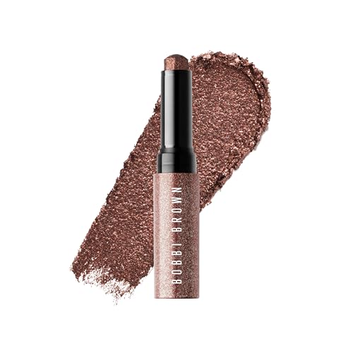 Bobbi Brown Crystal Eyes Shadow Stick | Shimmery Cream Eyeshadow Stick with Sheer-to-Buildable coverage for Long-Lasting 12H Wear + Sparkle Finish, Brilliant Bronze