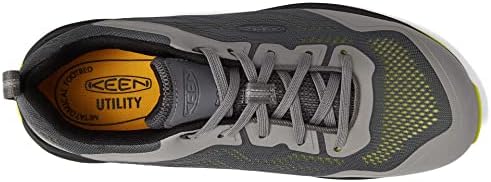 KEEN Utility Men's Sparta 2 Low Height Alloy Toe ESD Industrial Work Shoes, Steel Grey/Evening Primrose, 10.5 | Image 1