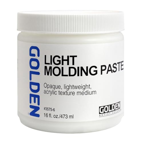 GOLDEN Artist Colors Light Molding Paste, 16 fl. oz. Jar