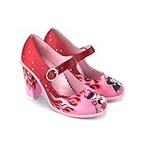 Absatzhöhe: 10 cm Hot Chocolate Design Chocolaticas Damenschuhe, Mary Jane, Pumps, devil, 35.5 EU