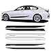 WDTZNP 2 pièces Autocollants de Rayures latérales de Porte de Voiture M Perfromance Styling Body Decal, pour BMW série 3 G20 2019-présent M340i Accessoires