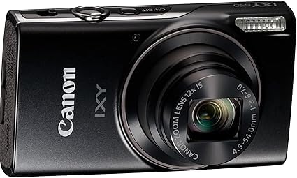Cámara digital compacta Canon IXY650 negra con 7 accesorios miniatura 5