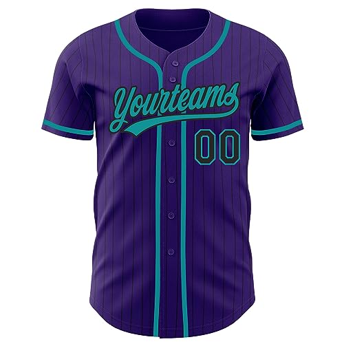 Jersey de béisbol personalizado para niños, hombres y mujeres, juvenil, con nombre, número y logo bordados miniatura 2
