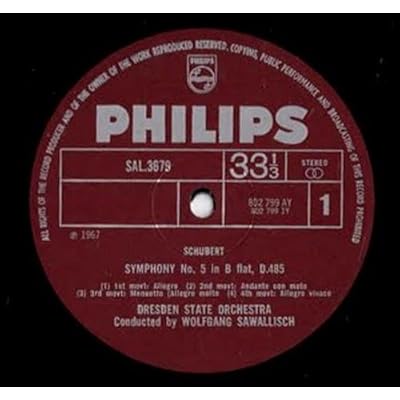 Symphony No. 5 In B Flat, D.485 / Symphony No. 6 In C, D.589