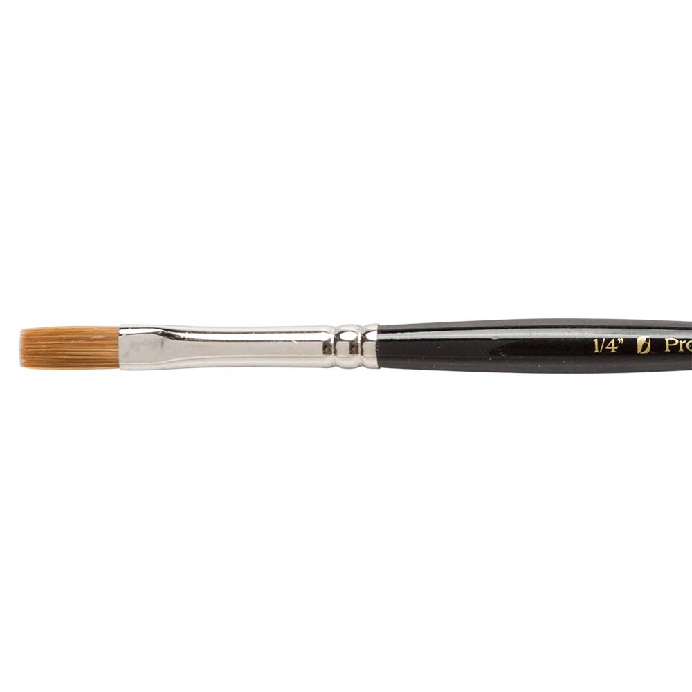 Pro Arte : Prolene Flat Synthetic Watercolour Brush Series 106 Size 1/4in