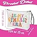 Creakraft Gymnast Makeup Bag IN MY GYMNAST ERA Singer Fans Travel Cosmetic Bag Gymnastics Accessories Vacation Travel Organizer Zipper Pouch Gymnastics Gifts for Girls Women
