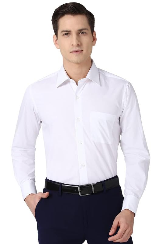The Great white shirt - Formal Full Sleeve White Color Regular Fit Shirt