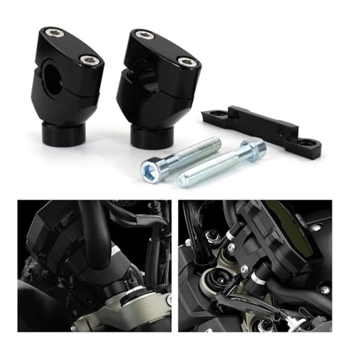 Ensemble supports guidon MT-07 contre mal de dos moto