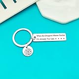 Ximalun Dungeon Master Gift Keyring DM Gifts When The Dungeon Master Smiles It's Already Too Late Keyring RPG Gamer Gift DND Player Gift Dungeons Geek Gift - Image 5