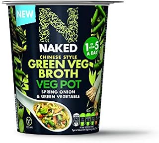 Naked Chinese Style Green Veg Broth Pot Spring Onion, 60g (Pack of 6)