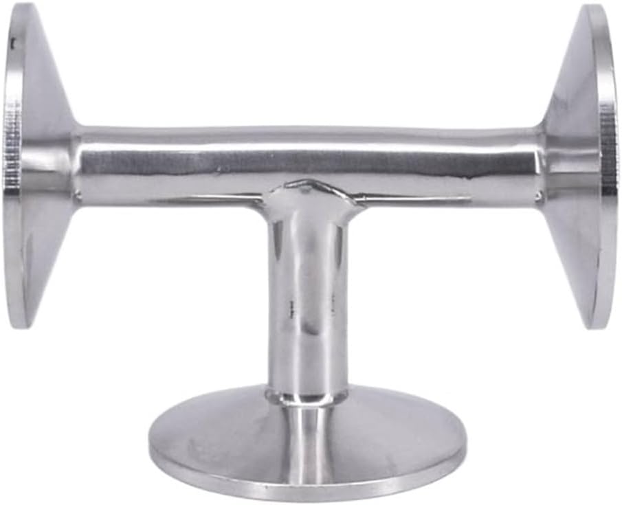 1pc 12.7mm 1/2" Pipe OD x 1.5" Tri Clamp Tee 3 Way SUS 304 Stainless Steel Sanitary Fitting Homebrew Beer Wine Diary Product