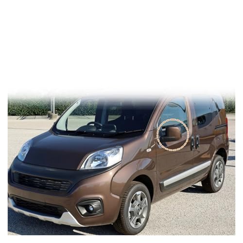 Couvercle rétroviseur gauche cassé Fiat Doblo solution noir