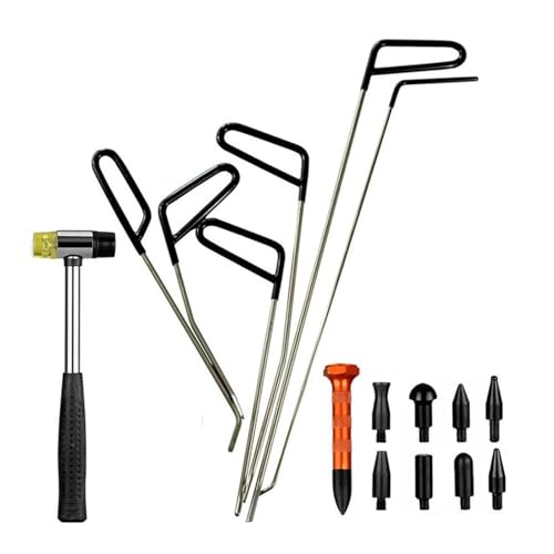 Repair Tools Hand Tool Sets Car Remover Hooks Rods Repair Tool Paintless Dent Repairing Kit Auto Body Sheet Metal Dent Restore wljdp240511(Color:,Size:b)