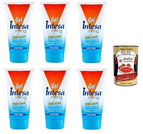 Gel wet look extra fort Intesa effet brillant et polpa tomate