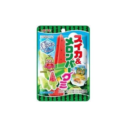 ロッテ スイカ&メロンバーグミ