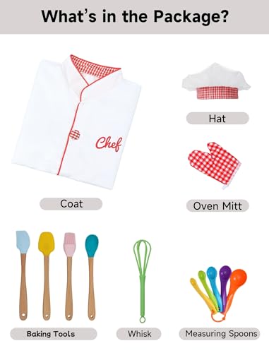 Disfraz de Chef para Niños con Sombrero miniatura 7