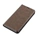 Cadorabo Funda Libro para Sony Xperia M4 Aqua en MARRÓN CAFÉ -...