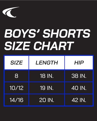 tko boys39 6-pack active performance mesh basketball shorts - quick dry boys athletic shorts 8-16