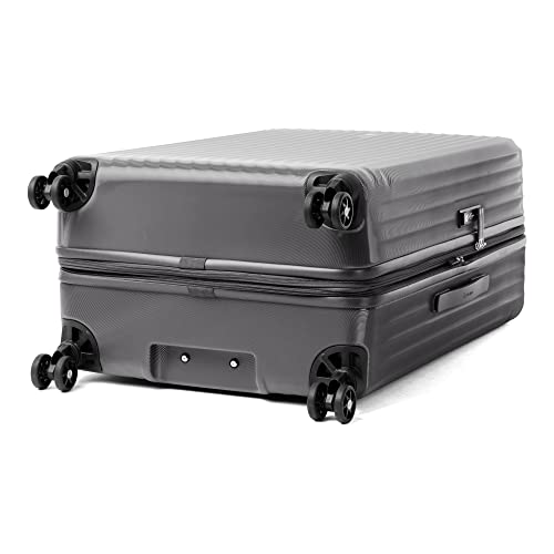 Travelpro Maxlite Air Hardside Expandable Checked Luggage, 8 Spinner Wheels, Lightweight Hard Shell Polycarbonate Suitcase, Shadow Grey, Checked Large 28-Inch4