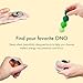 ONO Signets – Silicone Magnetic Balls with Textured Dimples, Bumps, and Waves | Fun to Play with Fidget Toy for Adults | Help Relieve Stress, Anxiety, Tension (Emerald, Set of 8)