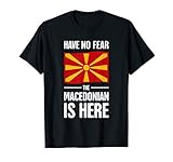 Funny Macedonian Flag / Balkan Republic of Macedonia T-Shirt