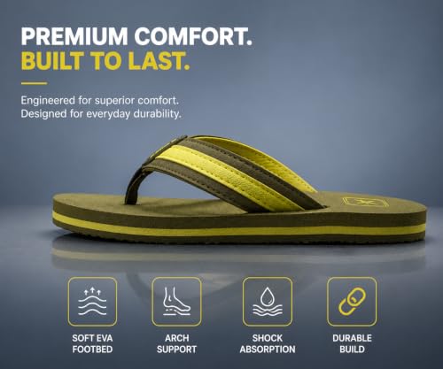 Image of Kraasa Fleece Slippers for Man | Slip-On Slippers