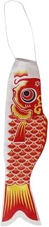 Fish Windsock Japanese Windsock Flags Carp Flag Wind Socks Outdoor Camping Flag Pole Japanese Festival Flags and Windsocks Decor