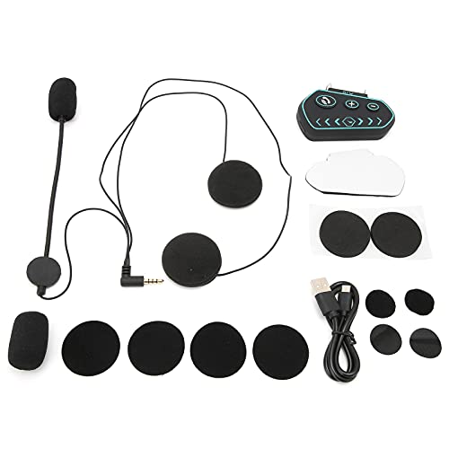 Auriculares Bluetooth para casco de motocicleta A10 impermeables con sonido HiFi 7