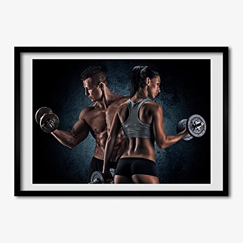 Cadre photo 70x50 cm tableau décoratif bois moderne Tulup affiche peinture