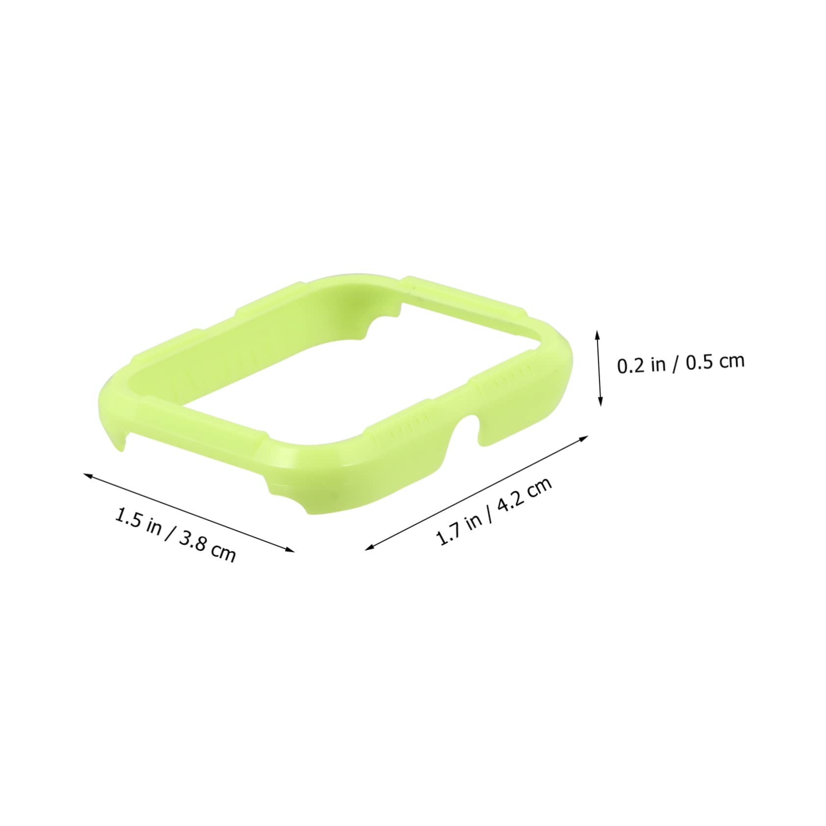 Housoutil 3 Pcs Protective Case Frame Bumper Watch Accessories Watches Protector Case Cover Watch Protector Shell Screen Protector Fashionable Protector Smart Watch Case Intelligent Computer