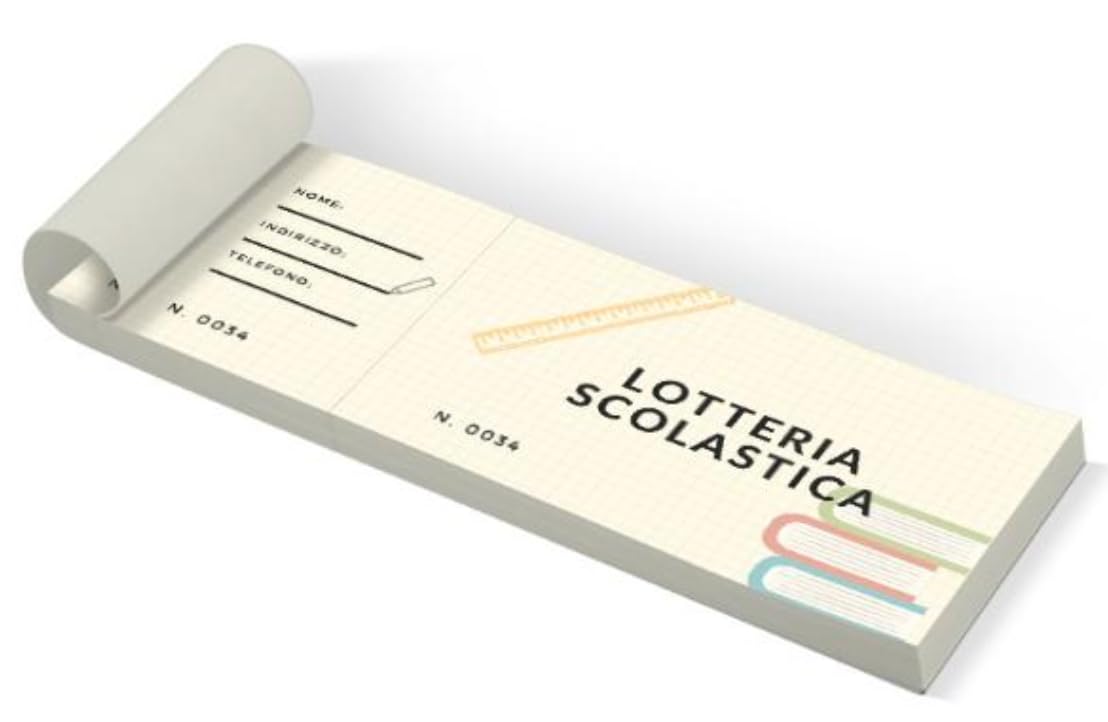 10 Blocchi Ricevute Affitto 50x2 Autoricalcanti - Ediprò E5504C, Formato 9.9x17 Cm, Bianco E Nero - Foto 11