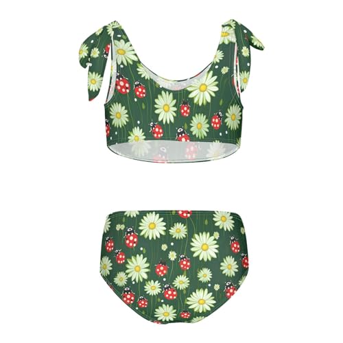 Image of Toddler 2 Pieces Bikini Set Cute Frog Mushroom Swimsuits for Girls Size 3T 20246923
