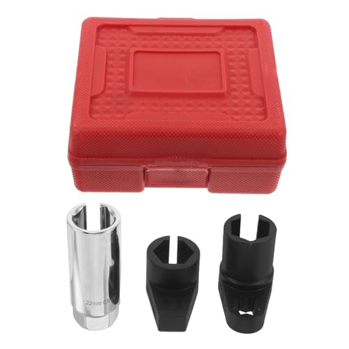 Abaodam Juego de Herramientas Mecánicas para de Vehículo 3 Piezas de Vaso Descentrada de Acero Kit para y Mantenimiento Automotriz Compatible Múltiples Marcas