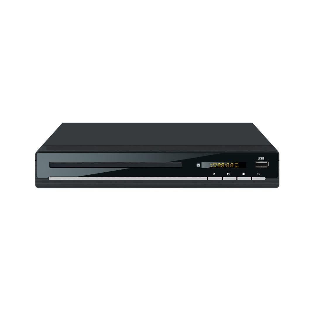 Lettore DVD | BSL-351L per TV, DVD/CD / MP3 con connettore USB Lettore multimediale | uscite: HDMI (cavo incluso), EUROCONECTOR (SCART) e AV (cavo AV incluso) | telecomando | Display LCD.