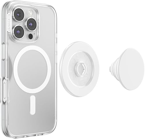 Miniatura 68 de PopSockets: PopGrip con tapa intercambiable para teléfonos y tabletas, negro