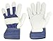 Leather Gloves,Beige/Blue,XL,PR