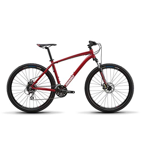 Diamondback Bicycles Overdrive Hardtail Mountain Bike with 27.5" Wheels, 20"/Large, Red - Thumbnail 2