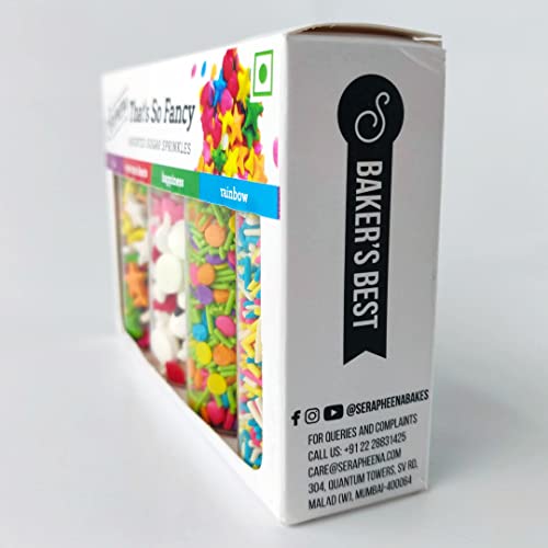 Image of Serapheena Sugar Sprinkles - That's So Fancy, 100g | Cakes and Cupcakes Decoration Kit