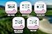 GolfBuddy AIM V10 Golf Navigation GPS Tracker Voice Rangefinders for Hat, Accuracy Distance Talking Bluetooth Wireless Laser Range Finder, Water Resistant Hunting Accessories for Golfers, Rose Gold
