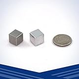 Tungsten & Aluminum Cube Set - 1cm, Smallest Size
