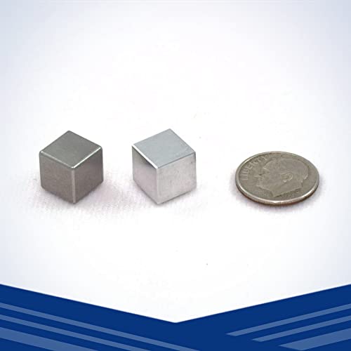 Tungsten & Aluminum Cube Set - 1Cm, Smallest Size #TOP10