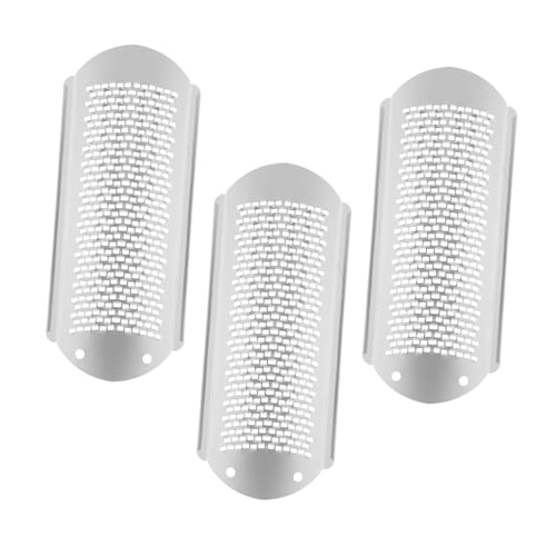 BESTYASH 3 piezas Limas para Pies de Mano Raspador para Callos y Durezas Herramienta de Pedicura para Talones Secos y Piel Muerta Uso Casa y Salón Acero Inoxidable Ergonómico